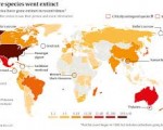(IUCN. September 2012. The world's extinct and endangered species – interactive map)