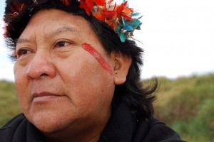 Davi Kopenawa Yanomami, Presidente da Associação Hutukara Yanomami (credit Joelle Hernandez)
